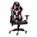 Bild 2 von Hyrican Gaming-Stuhl "Striker Copilot" schwarz/pink, Kunstleder, ergonomischer Gamingstuhl, Bürostuhl, Schreibtischstuhl, geeignet für Jugendliche und Erwachsene