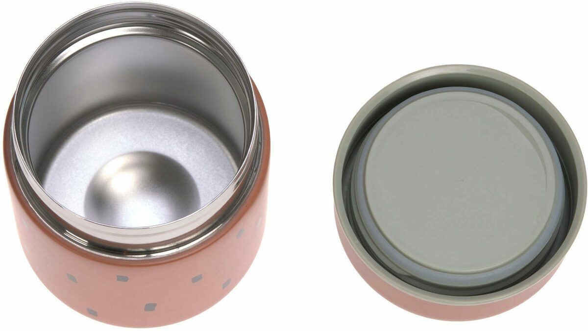 Bild 2 von LÄSSIG Thermobehälter Happy Prints, Caramel, Edelstahl, (1-tlg)