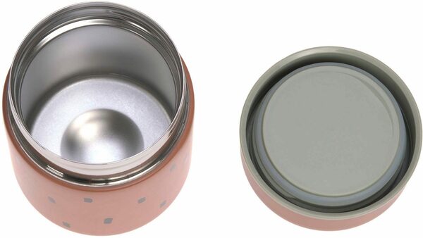 Bild 2 von LÄSSIG Thermobehälter Happy Prints, Caramel, Edelstahl, (1-tlg)