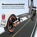 Bild 4 von HITWAY E-Scooter 8.5 Zoll EV85 Klappbar E-roller mit Strassenzulassung (eKFV) mit APP