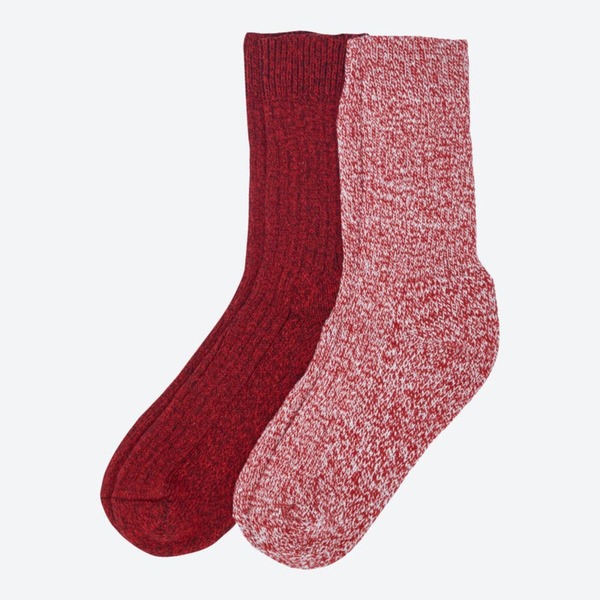NOBLE NOMADS Edelsocken Aus Wolle - Dicke Wollsocken Unisex Grau