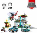 Bild 2 von LEGO® Konstruktionsspielsteine Hauptquartier der Rettungsfahrzeuge (60371), LEGO® City, (706 St), Made in Europe