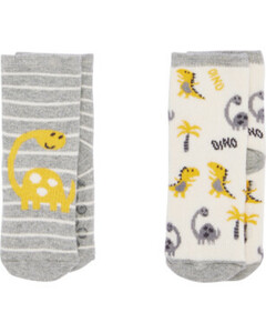 Frottee-Socken mit ABS-Druck
       
    2 Stück Ergee verschiedene Designs
   
      grau gemustert