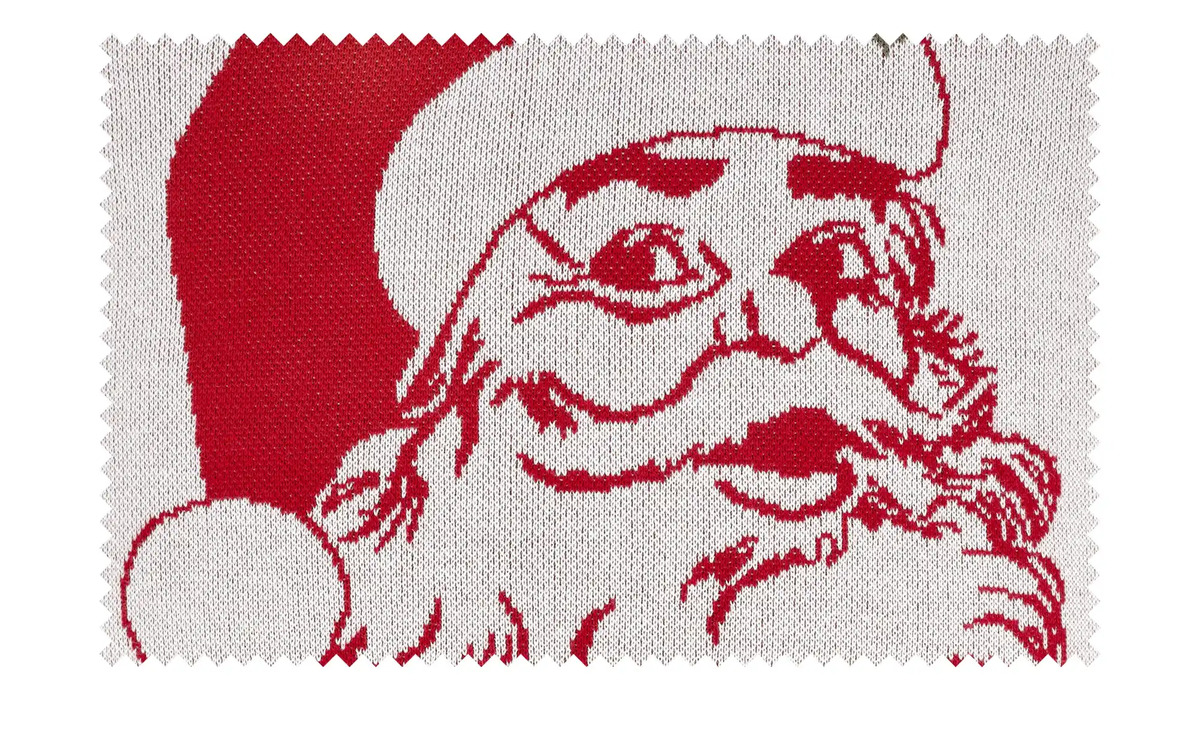 Bild 2 von Kissen Weihnachtsmann