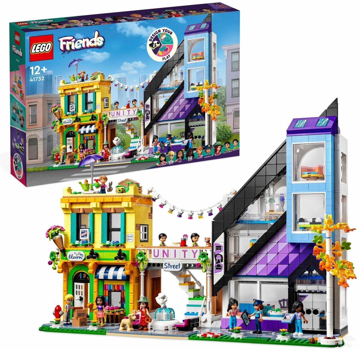 Bild 1 von LEGO® Konstruktionsspielsteine Stadtzentrum (41732), LEGO® Friends, (2010 St), Made in Europe