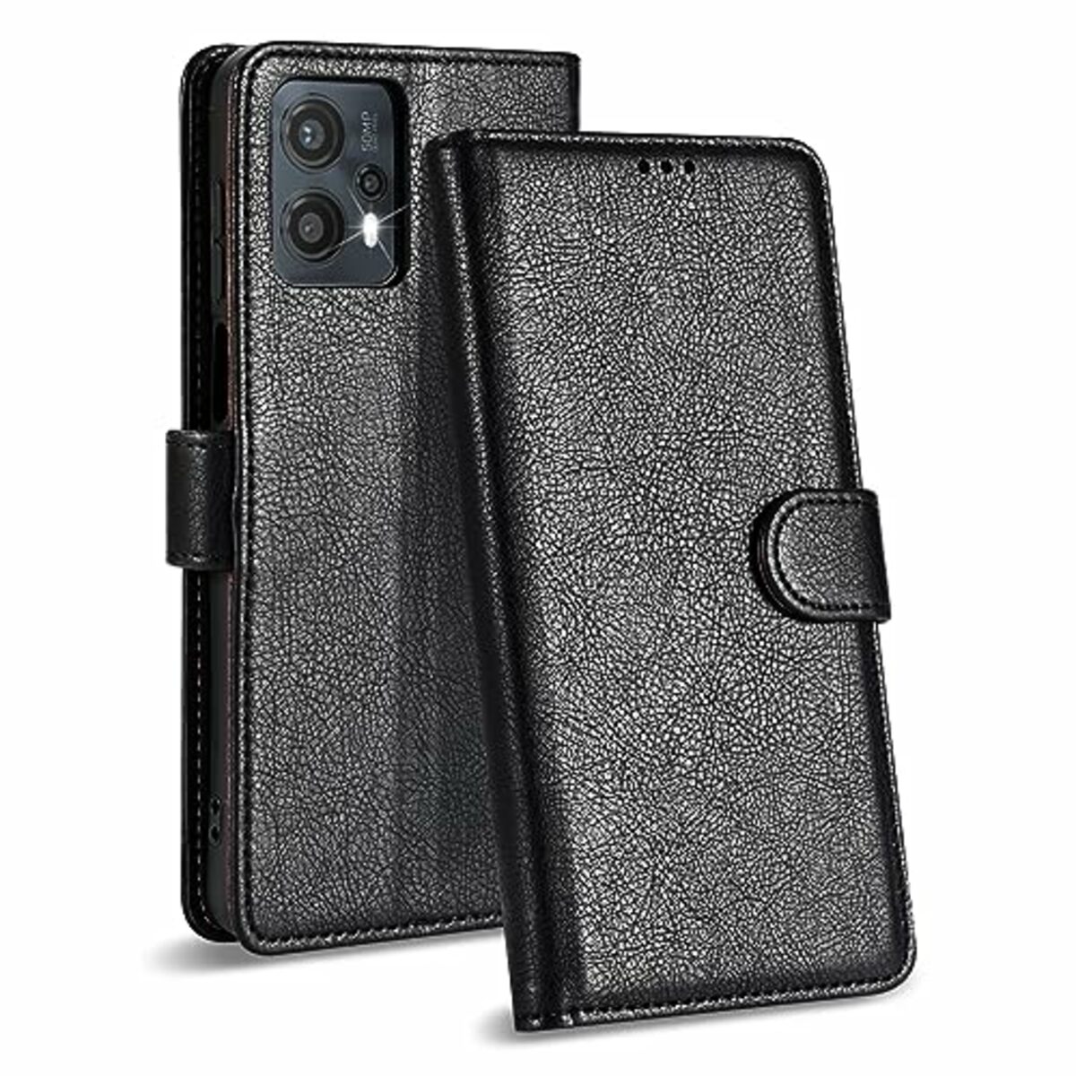 Bild 1 von Case Collection für Motorola Moto G14 Hülle - Premium Qualität Leder Handyhülle | RFID-Technologie | Klappständer | Geld und Kartenhalter Hüllen | Kompatibel mit Motorola G14 Hülle