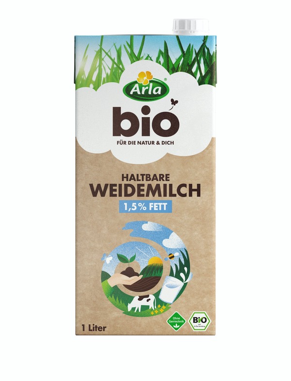 Bild 1 von Arla Bio H-Weidemilch 1,5% Fett 12 x 1 l (12 l)