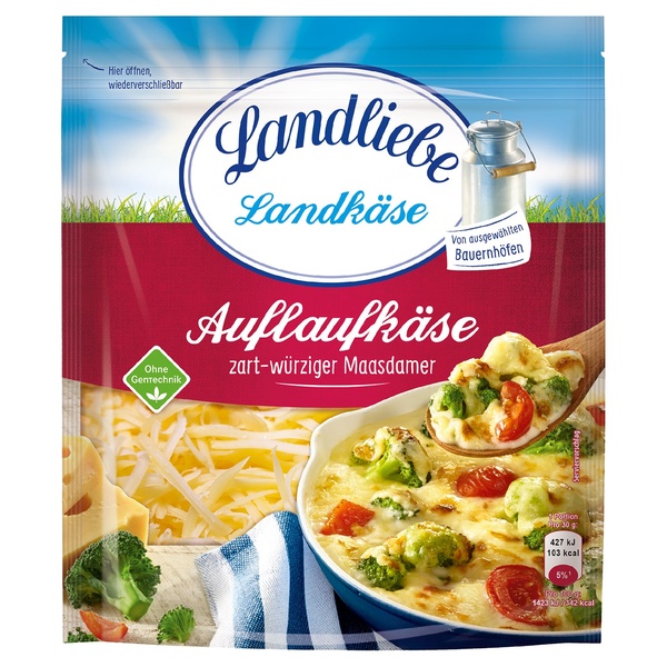 Bild 2 von LANDLIEBE Reibekäse 150 g