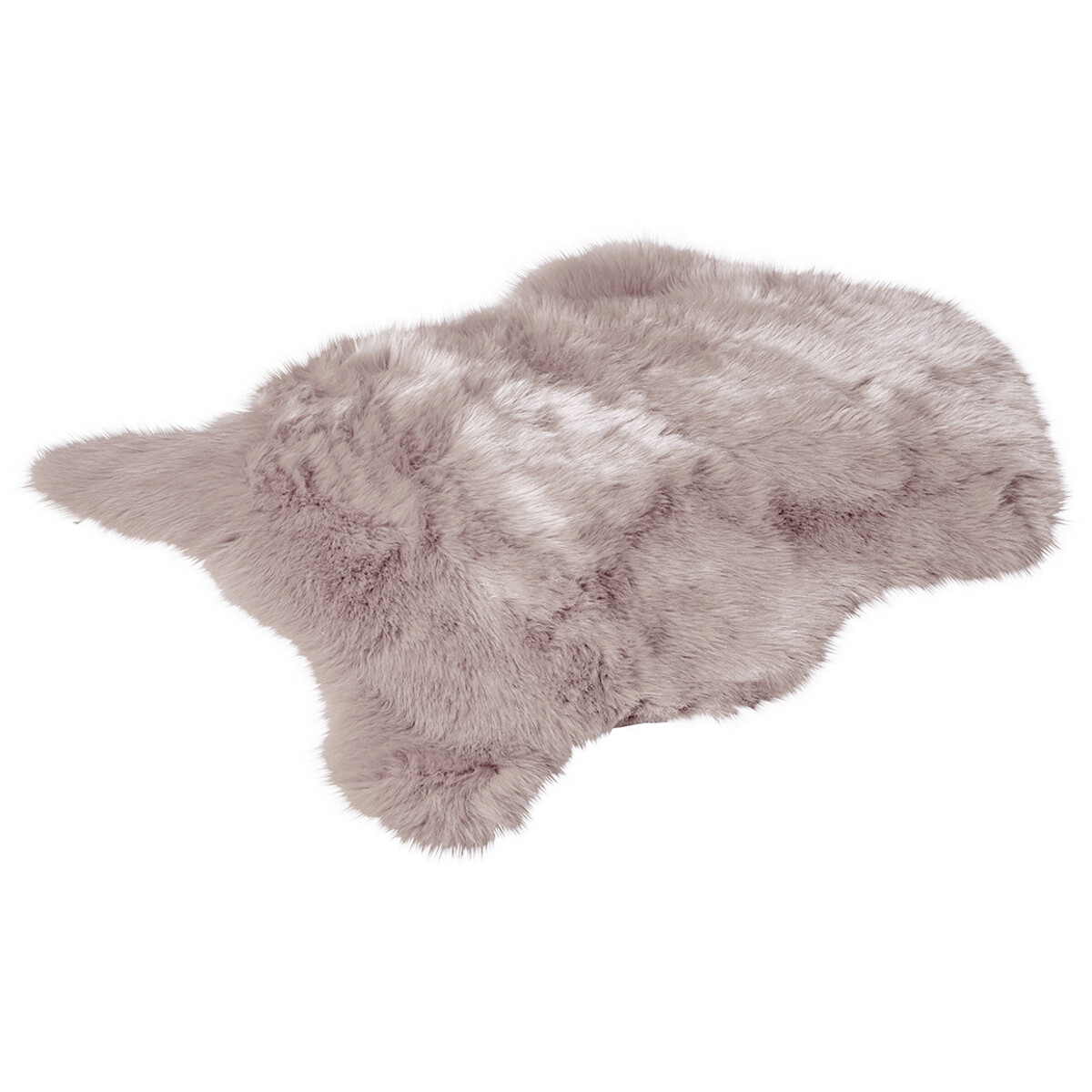 Bild 1 von Kunstfell-Teppich mit langem Flor, taupe