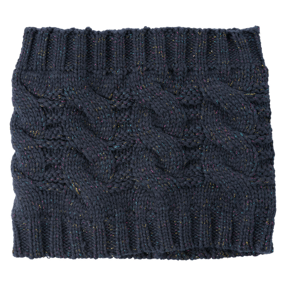 Bild 1 von Mädchen Rundschal mit Effektgarn