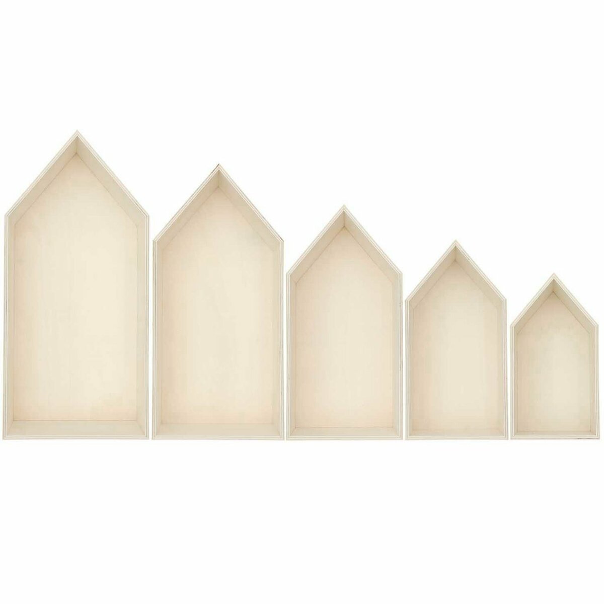 Rico Design Holz-Deko-H&auml;user aus Holz von idee. der creativmarkt ansehen!