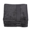 Bild 1 von Handtuch Frottier-Serie Hotel, 2x2er Pack, anthrazit