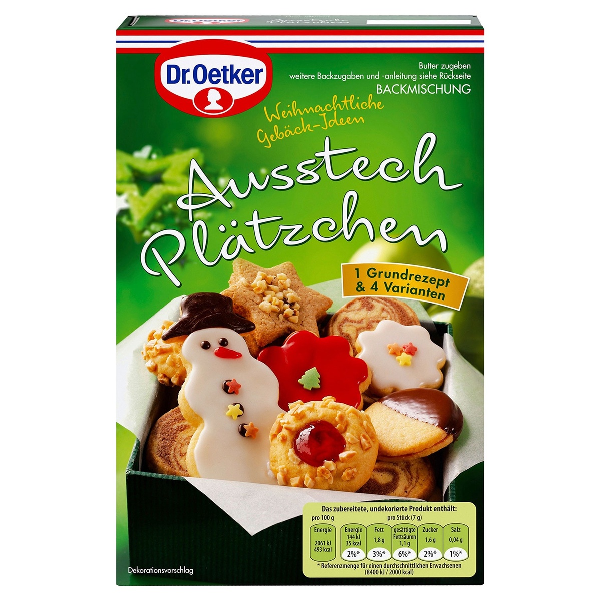 DR. OETKER WeihnachtsplätzchenBackmischung 500 g von ALDI SÜD ansehen!