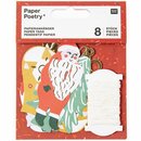 Bild 2 von Paper Poetry Papieranhänger Nostalgic Christmas classic 8 Stück