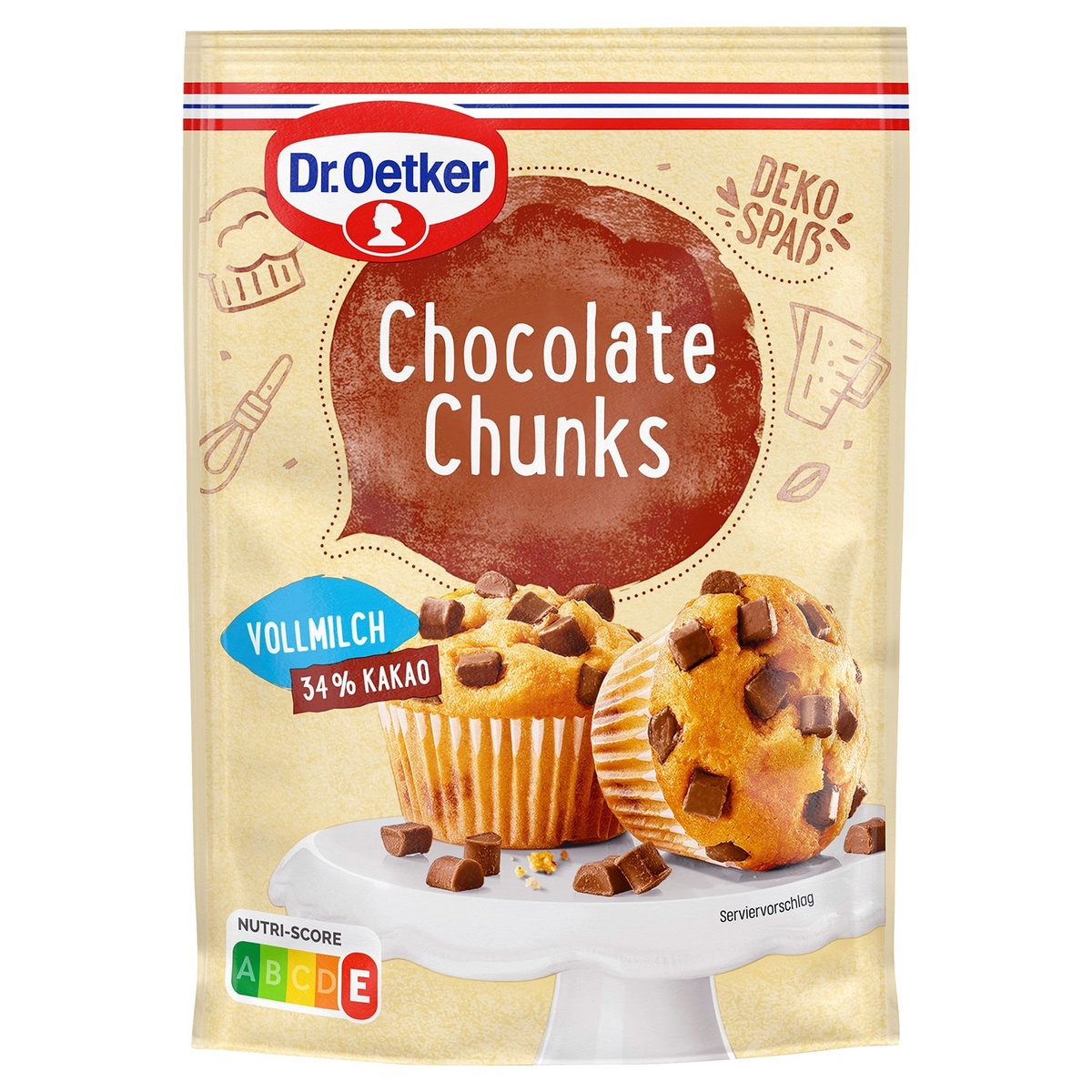 DR. OETKER Chocolate Chunks oder Kakao zum Backen 100 g von ALDI SÜD ...