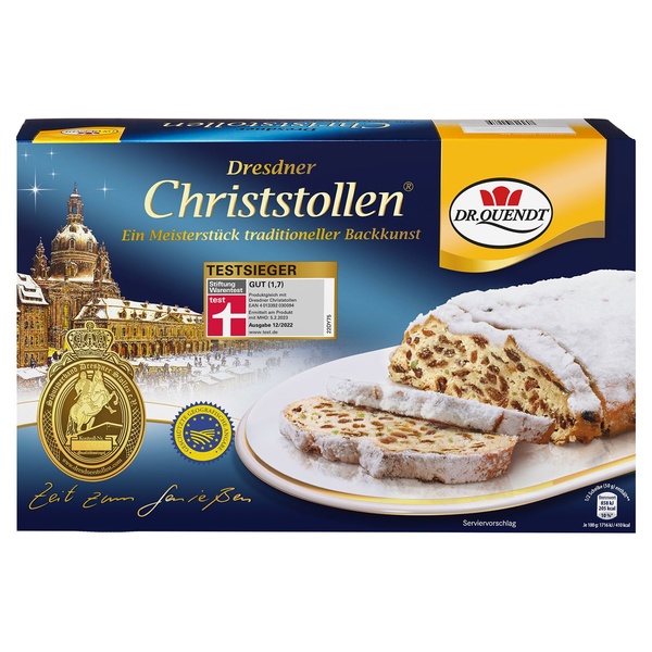 Bild 1 von DR. QUENDT Dresdner Christstollen®  1 kg