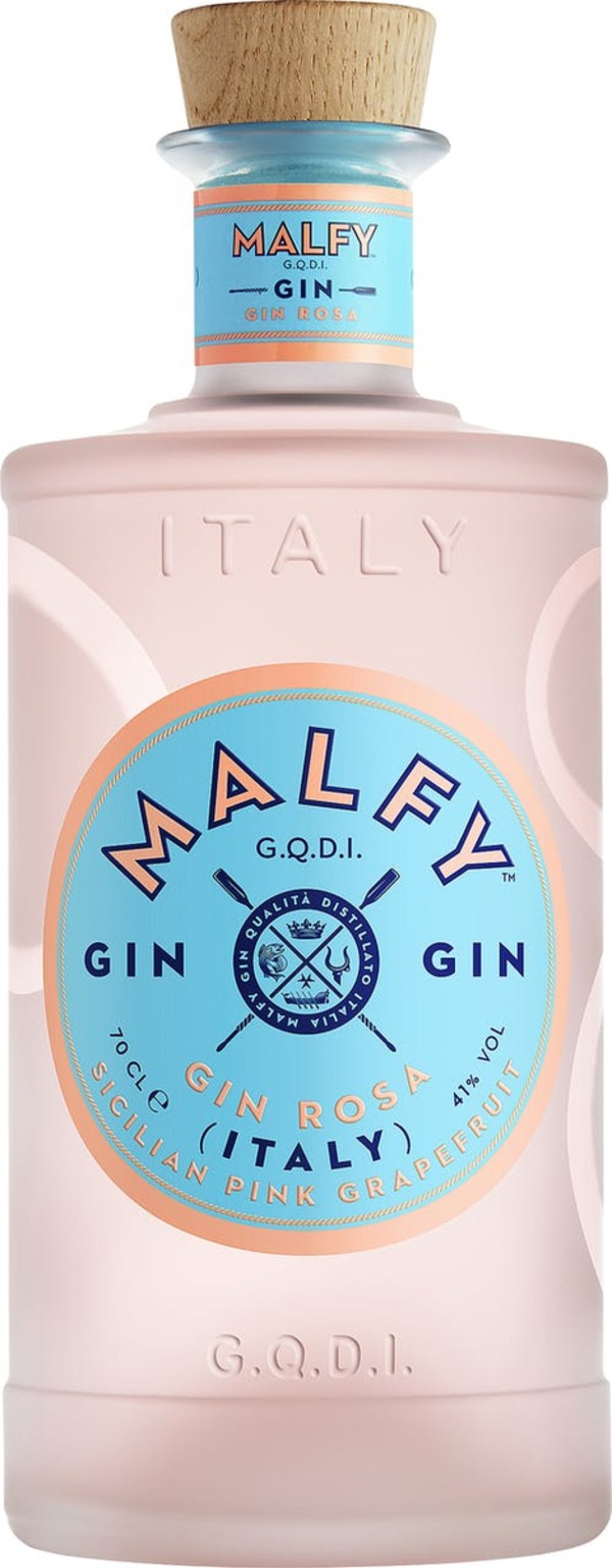 Bild 1 von MALFY Gin Rosa Pink Grapefruit Flavoured Gin 41 % Vol. (0,7 l)