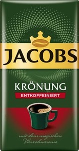 Jacobs Krönung Gemahlener Kaffee Entkoffeiniert (500 g)