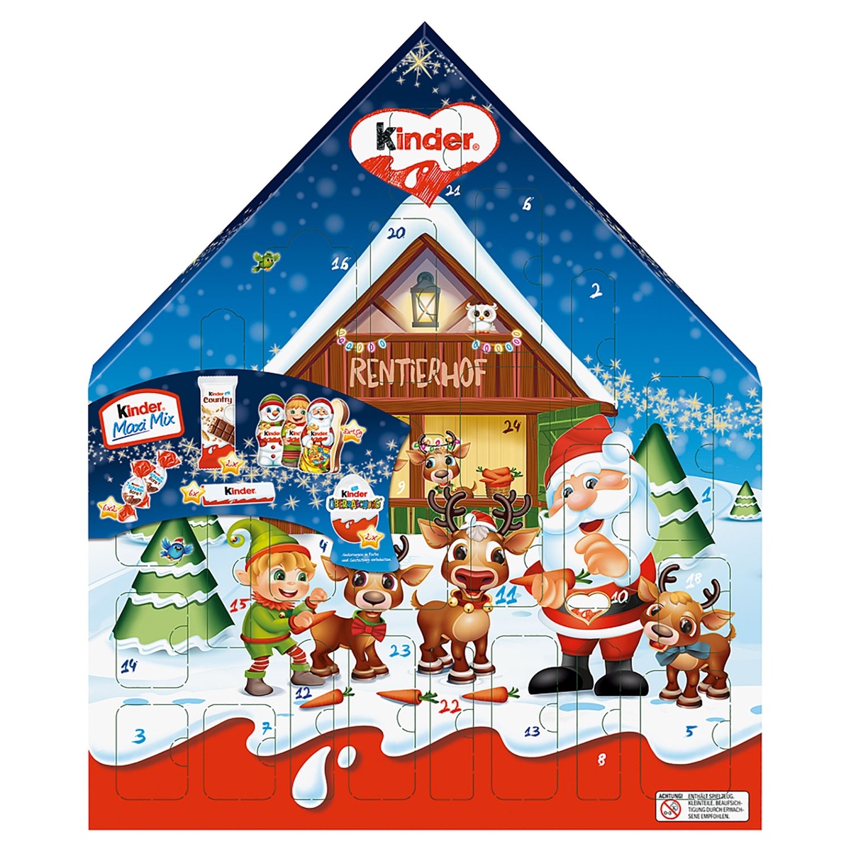 Bild 1 von FERRERO® kinder®  Maxi Mix Adventskalender 351 g