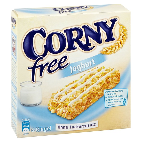 Bild 1 von Corny free Müsliriegel Joghurt 6 Stück x 20 g (120 g)