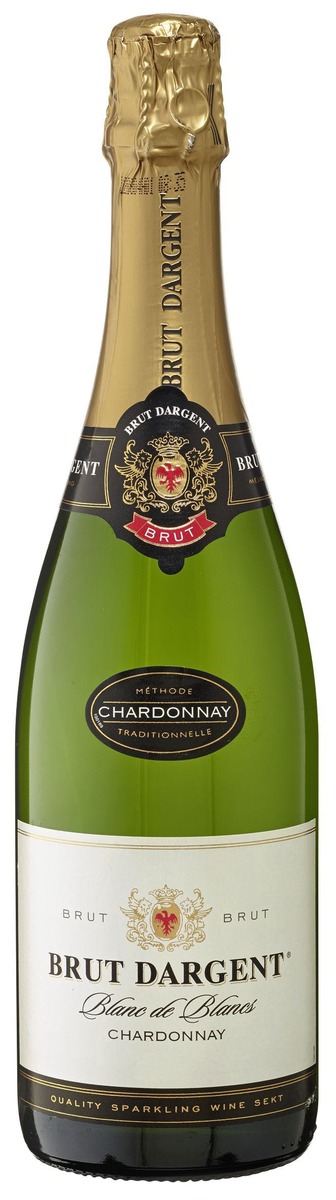 Bild 1 von Brut Dargent Blanc de Blancs Schaumwein trocken 6 Flaschen x 0,75 l (4,5 l)