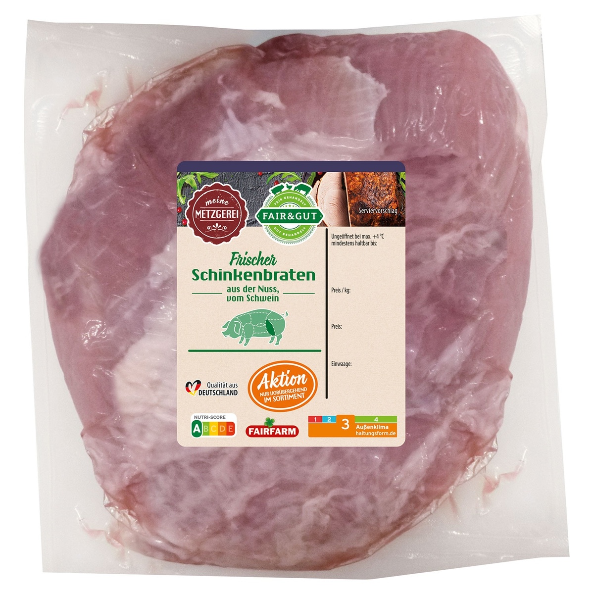 Bild 1 von FAIR & GUT Schinkenbraten 1 kg