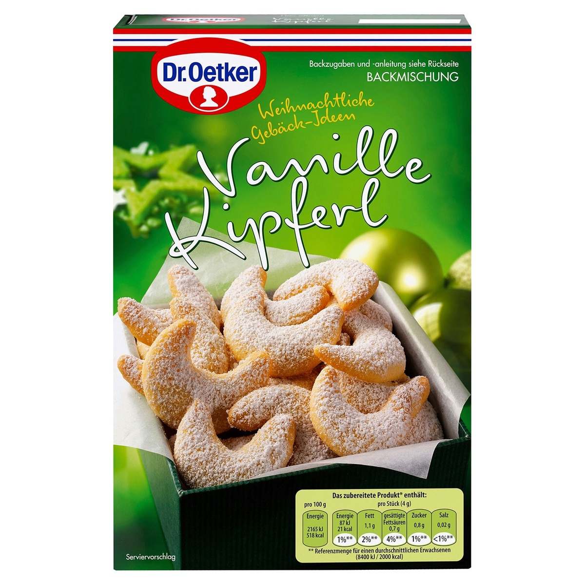 Bild 1 von DR. OETKER Weihnachtsplätzchen-Backmischung 360 g
