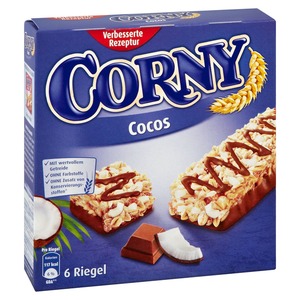 Corny Müsliriegel Kokos in Milchschokolade 6 Stück x 25 g (150g)