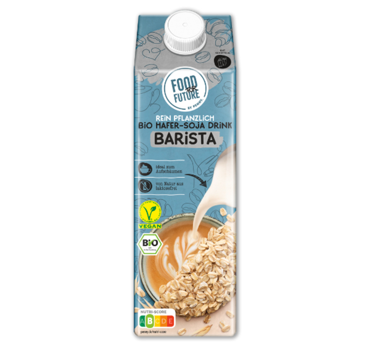Bild 1 von FOOD FOR FUTURE Barista Bio Hafer-Soja Drink