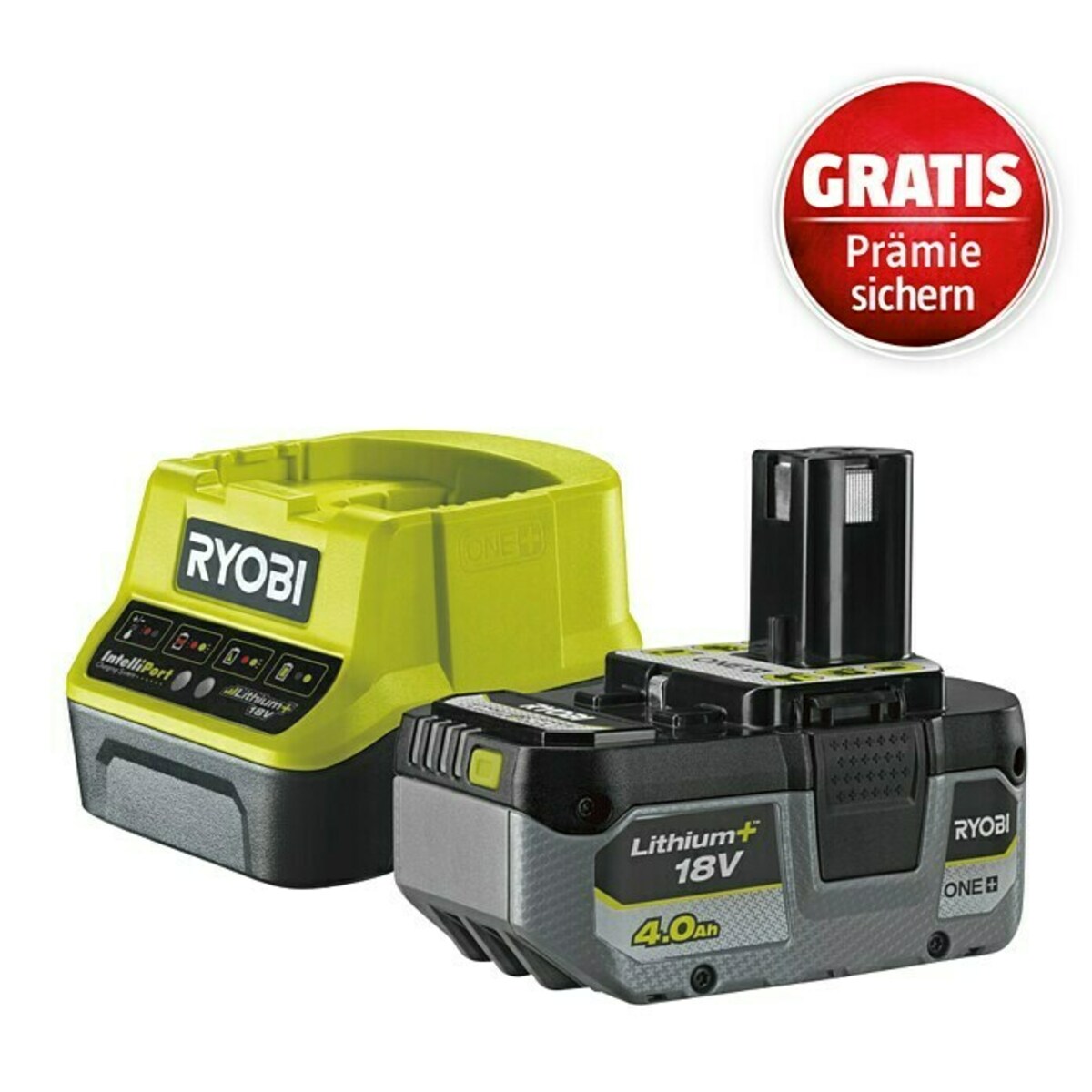 Bild 1 von Ryobi ONE+HP Akku & Ladegerät RC18120-140X