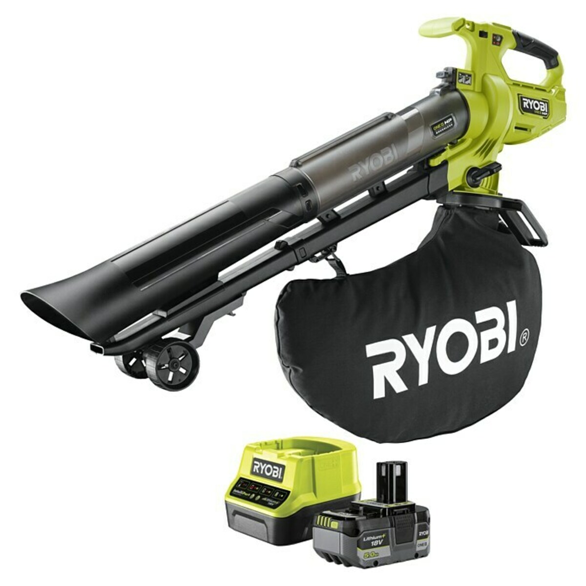 Bild 3 von Ryobi ONE+ Akku-Laubsauger & Laubbläser RY18BVXA-150