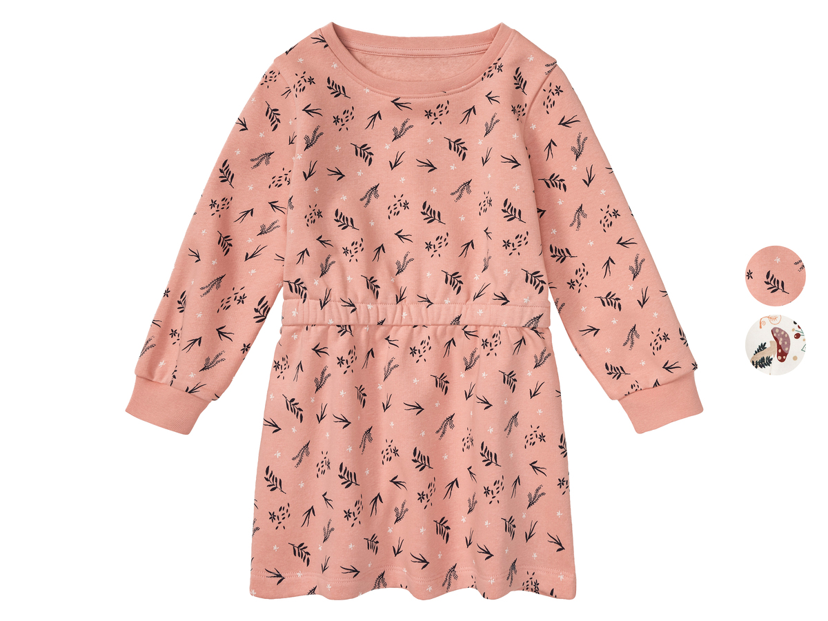 Bild 1 von lupilu® Kleinkinder Mädchen Sweatkleid, hoher Baumwollanteil