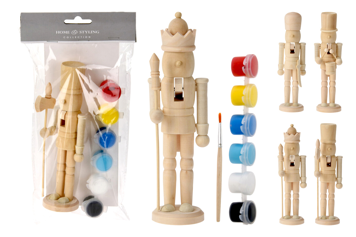 Bild 1 von Nussknacker-Malset Holz