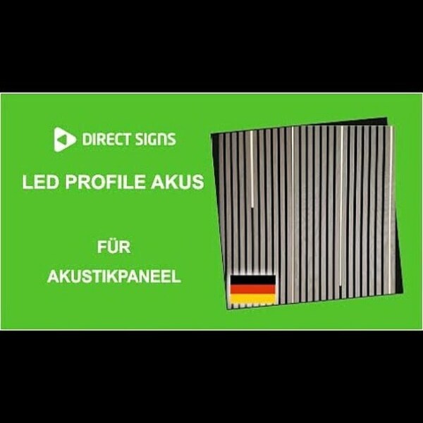 Bild 4 von Direct Signs Akustik-Light LED-Profil