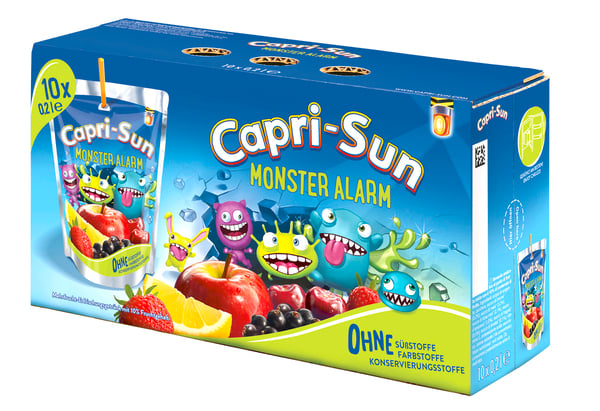 Bild 1 von Capri-Sun 10x0,2L Monster Alarm