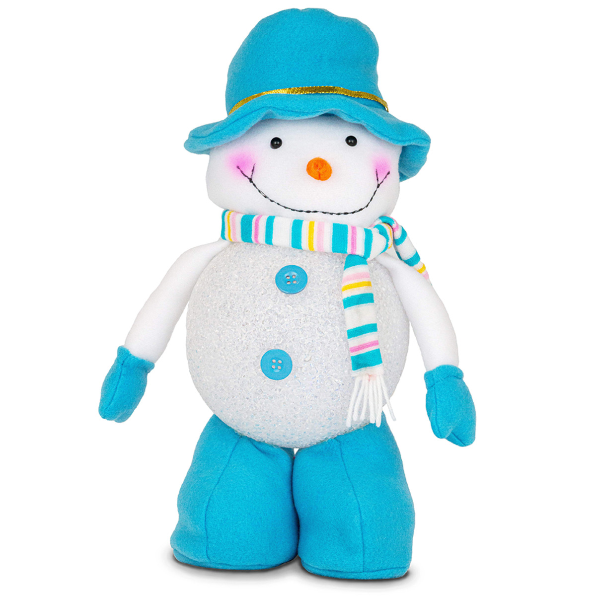 Bild 3 von I-Glow LED-Schneeballfigur - Blau, Groß