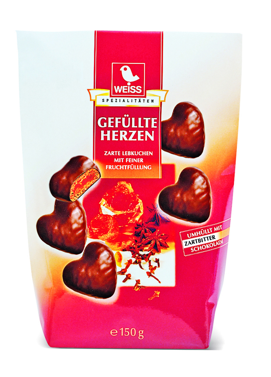 Bild 1 von Lebkuchenherzen 'Zartbitter' 150g