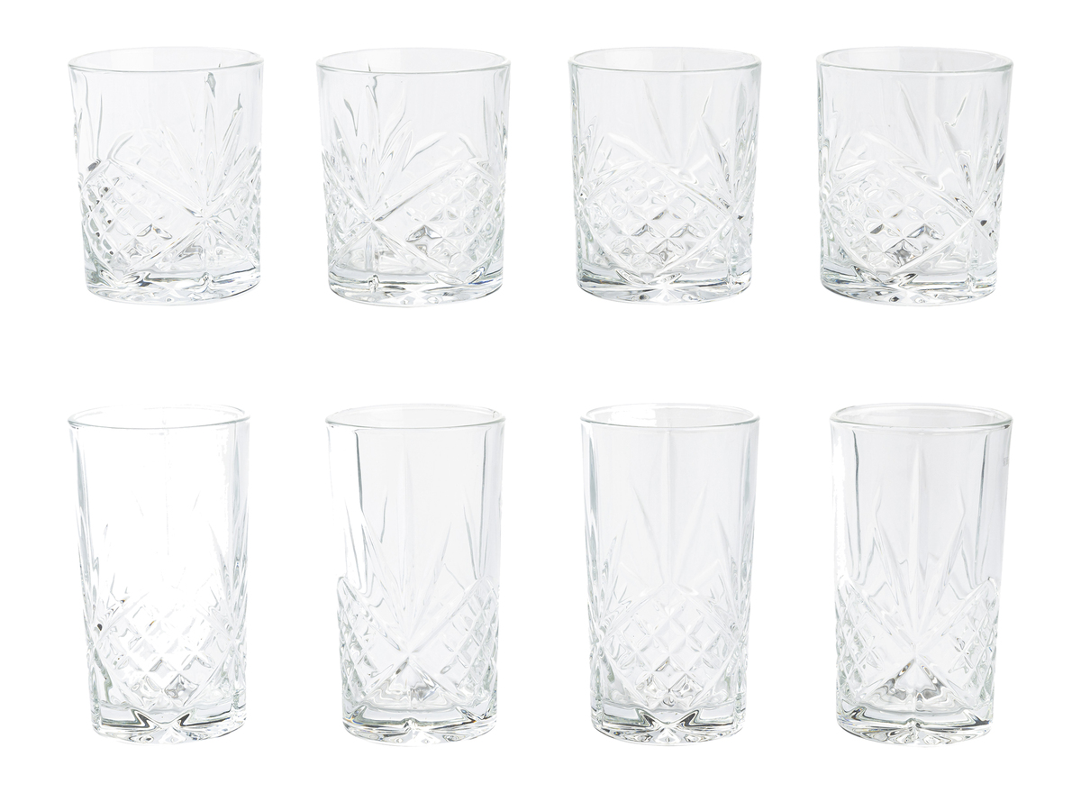 Bild 1 von ERNESTO® Longdrink-Glas 4er / Gin-Whiskey-Wasser