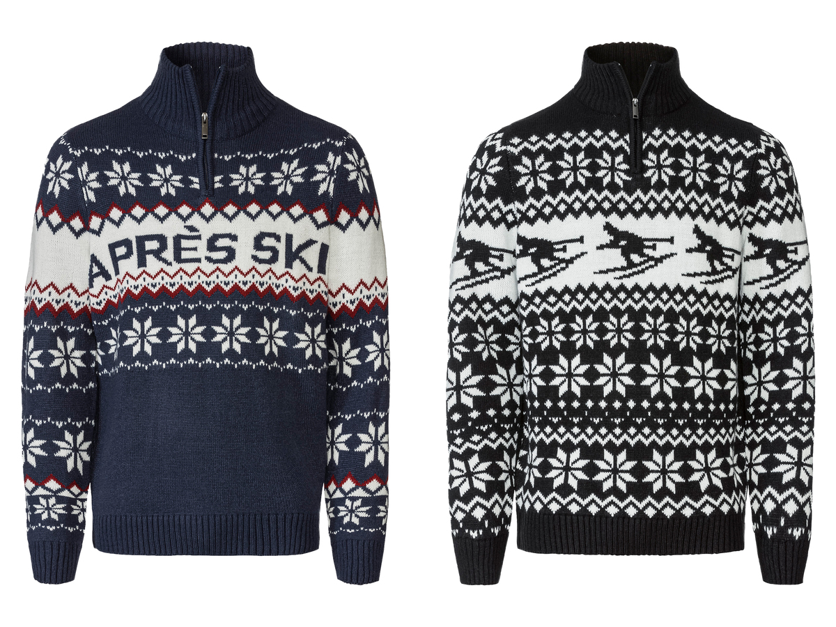 Bild 1 von LIVERGY® Herren Stricktroyer mit Norwegermuster