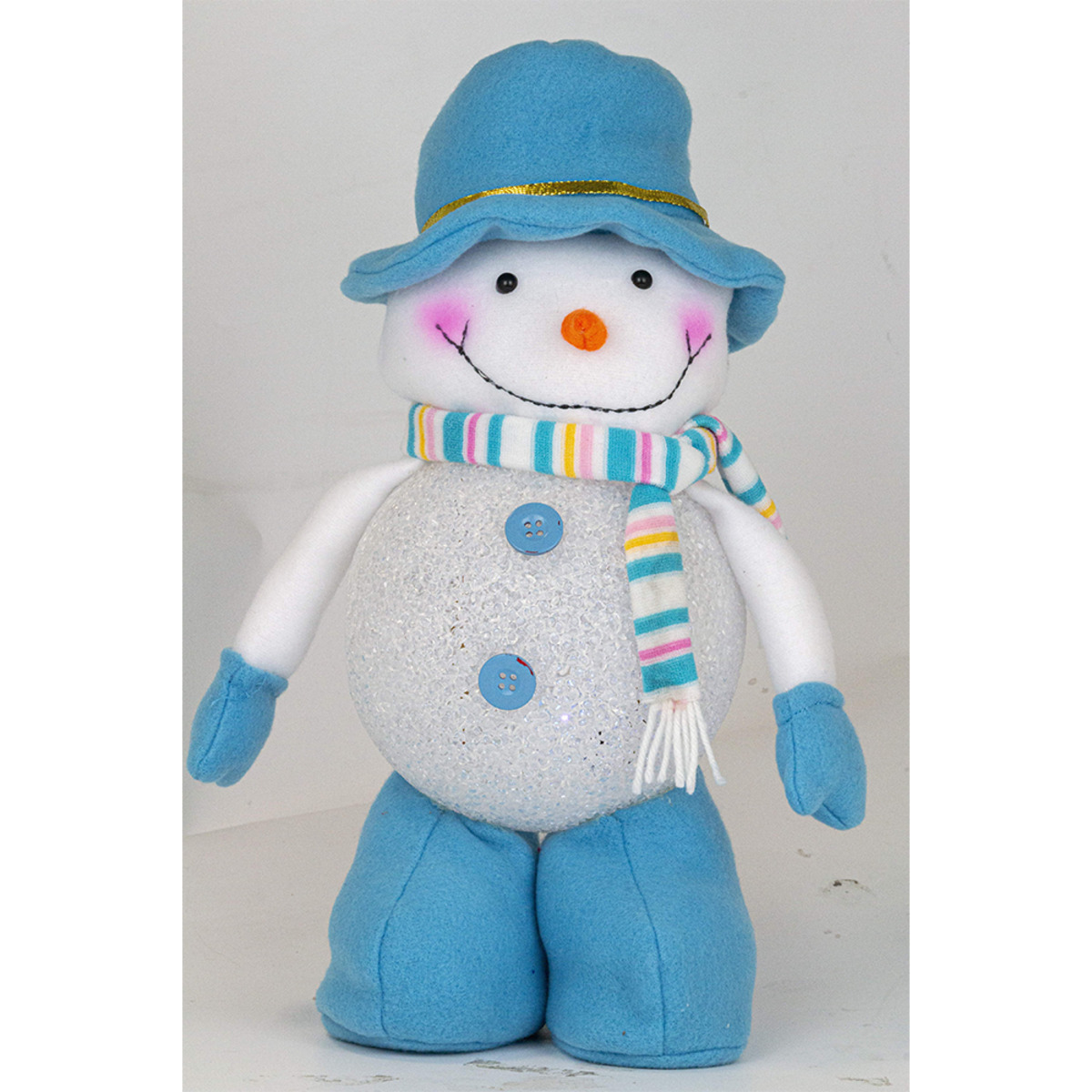 Bild 4 von I-Glow LED-Schneeballfigur - Blau, Groß
