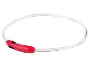 zoofari® LED-Leuchtschlauch Hundehalsband, mit 3 Leuchtfunktionen
