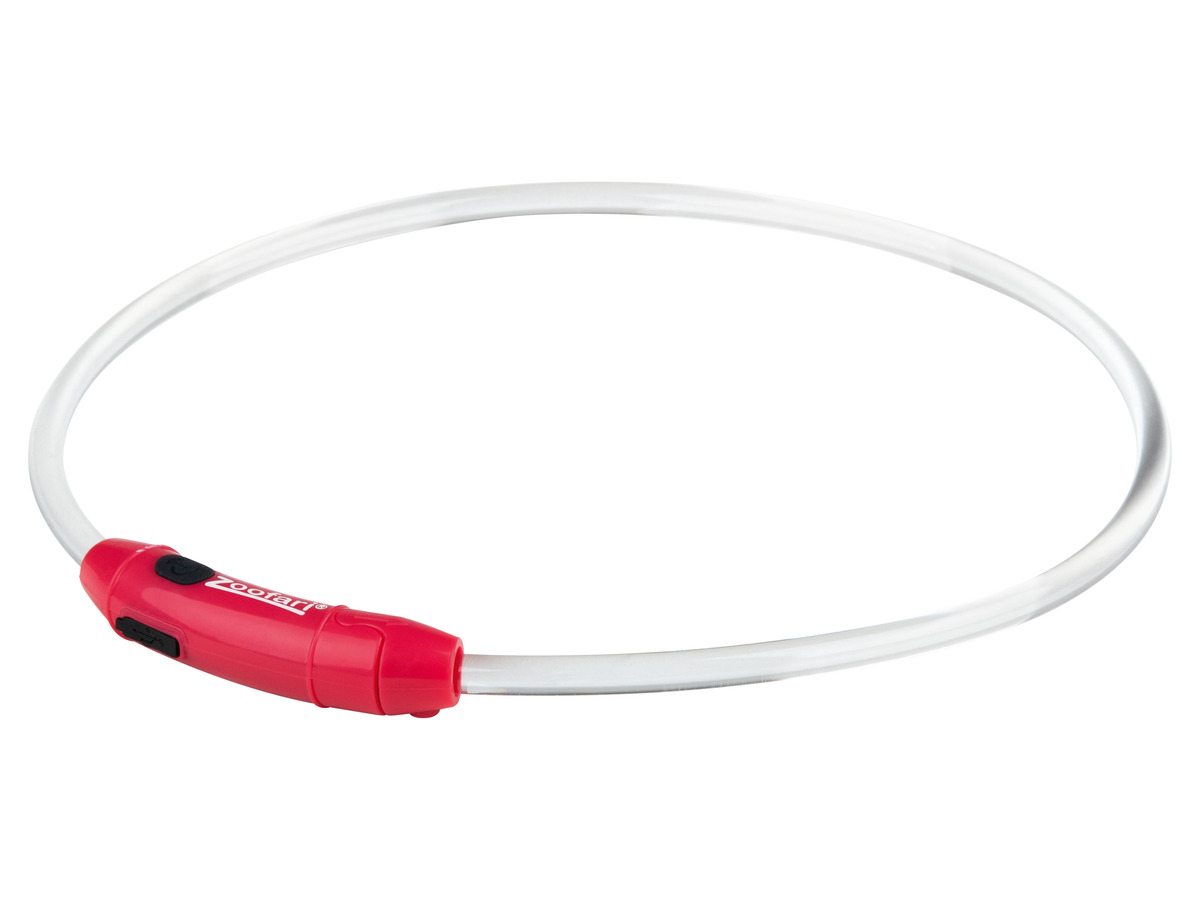 Bild 1 von zoofari® LED-Leuchtschlauch Hundehalsband, mit 3 Leuchtfunktionen