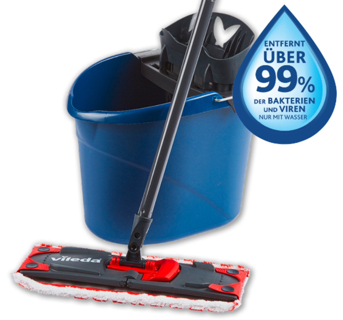 Bild 1 von VILEDA Bodenreinigungs-Komplett-Set ULTRAMAX COLORS*
