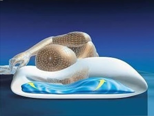 Bild 2 von TOP MULTI Wasserkissen 40x80 cm Nackenkissen Stützkissen