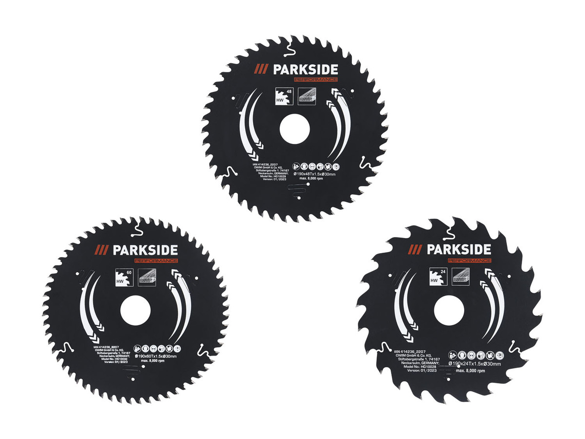 Bild 1 von PARKSIDE PERFORMANCE® Kreissägeblatt, 190 mm