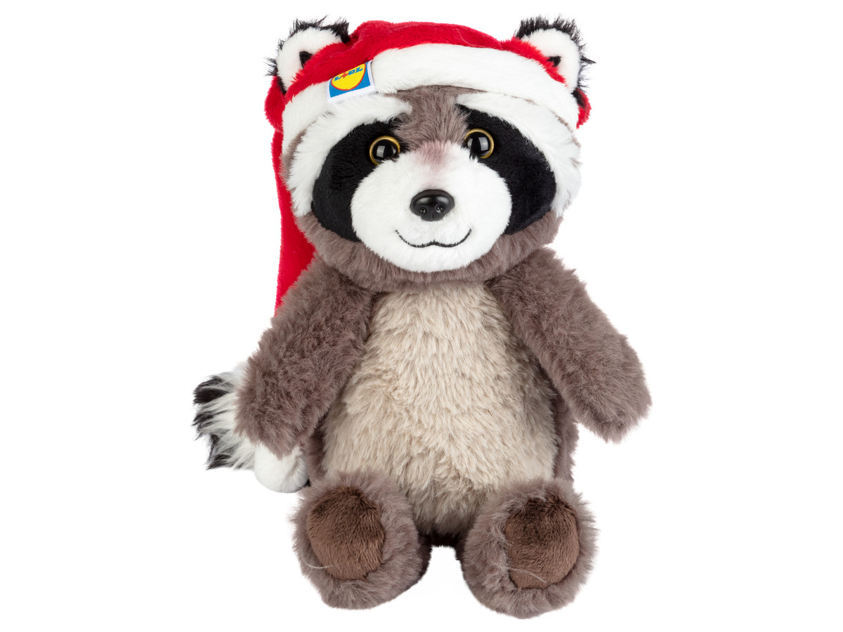 Waschbär Kuscheltier, mit BeanBagFüllung von Lidl ansehen!