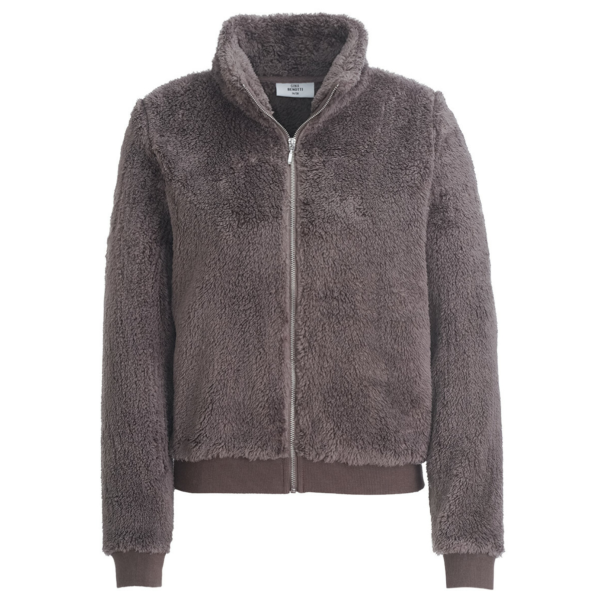 Bild 1 von Damen Loungewear-Jacke aus Teddyplüsch