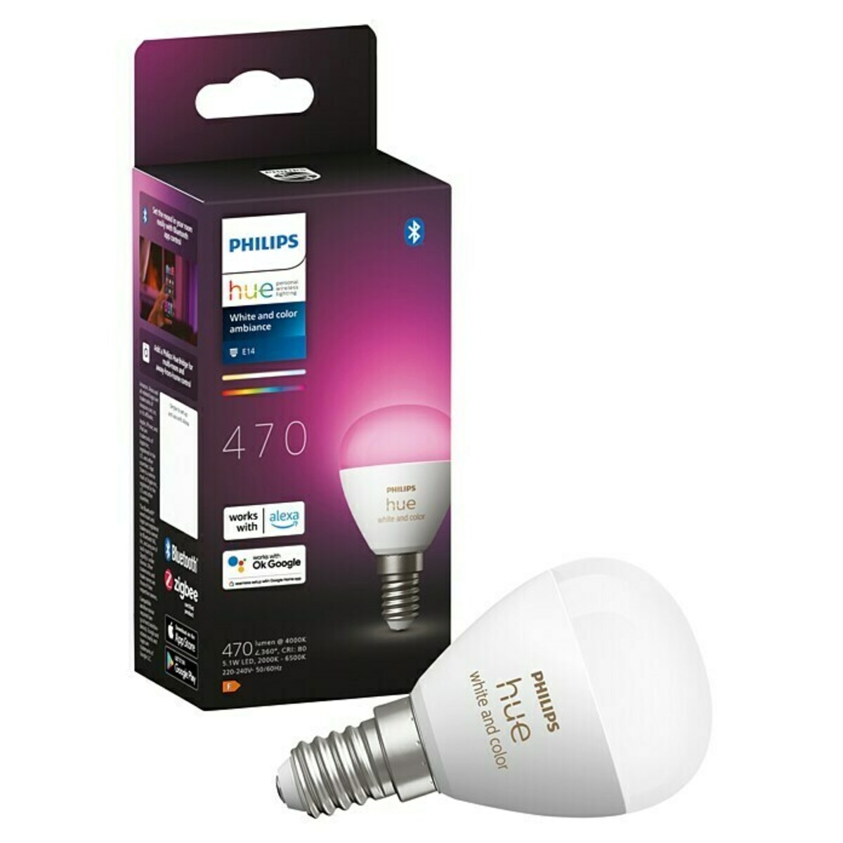Bild 2 von Philips Hue LED-Lampe White & Color Ambiance Tropfen