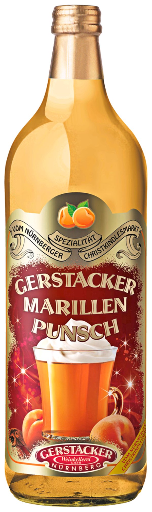 Bild 1 von Marillen-Punsch 1L Weißwein verfeinert mit fruchtigen Aromen von Marillen und besonderen Gewürzauszügen