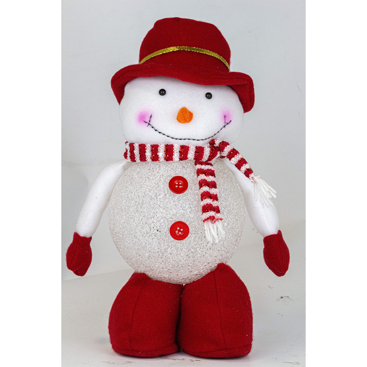 Bild 4 von I-Glow LED-Schneeballfigur - Rot, Groß